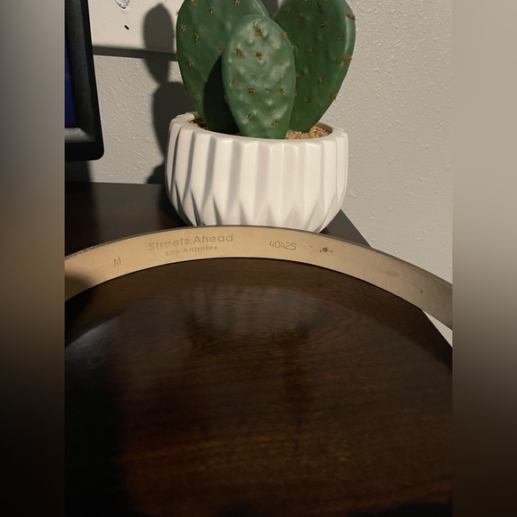 Great Used Condition M Streets Ahead Italian Leather Belt - Picture 6 of 14